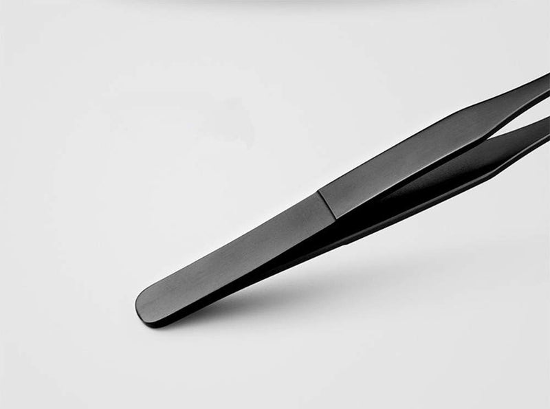 FRUTA Aquarium Tweezers Stainless Steel Straight Tweezer with Carbonation Protection Coating Against Rust Extra Long Reptiles Feeding Tongs Tools for Aquatic Tank Plants,15 inch- Black Straight - Image 4